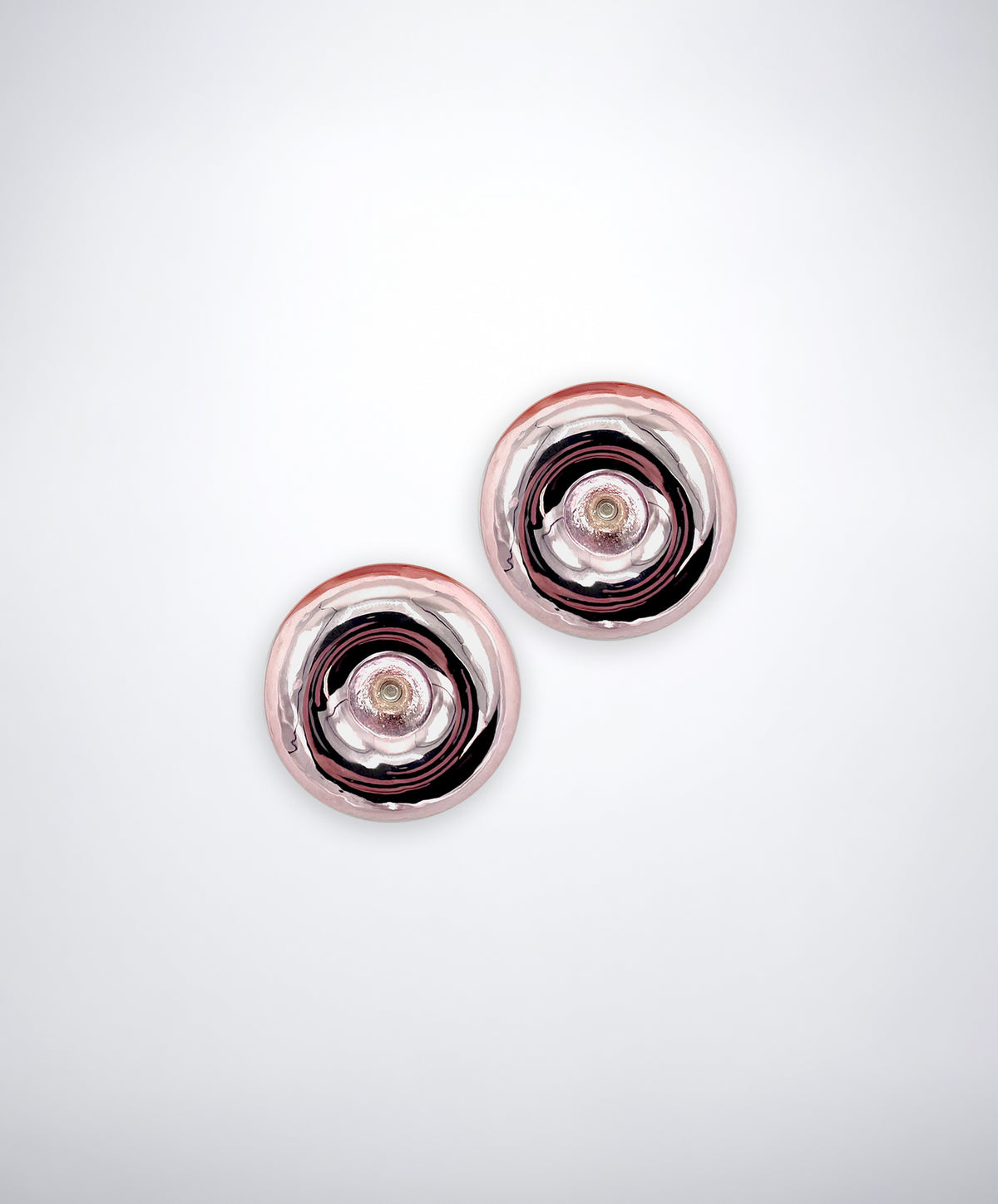 MINI DONUT STUD EARRINGS (PAIR)