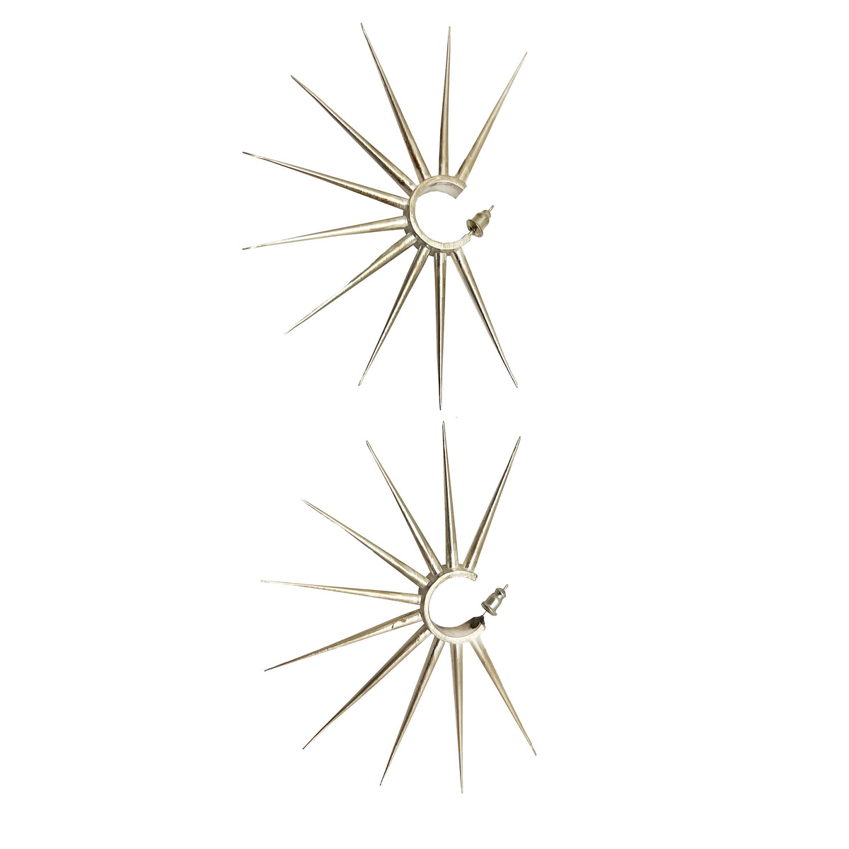 30MM SPIKE EARRINGS (PAIR)