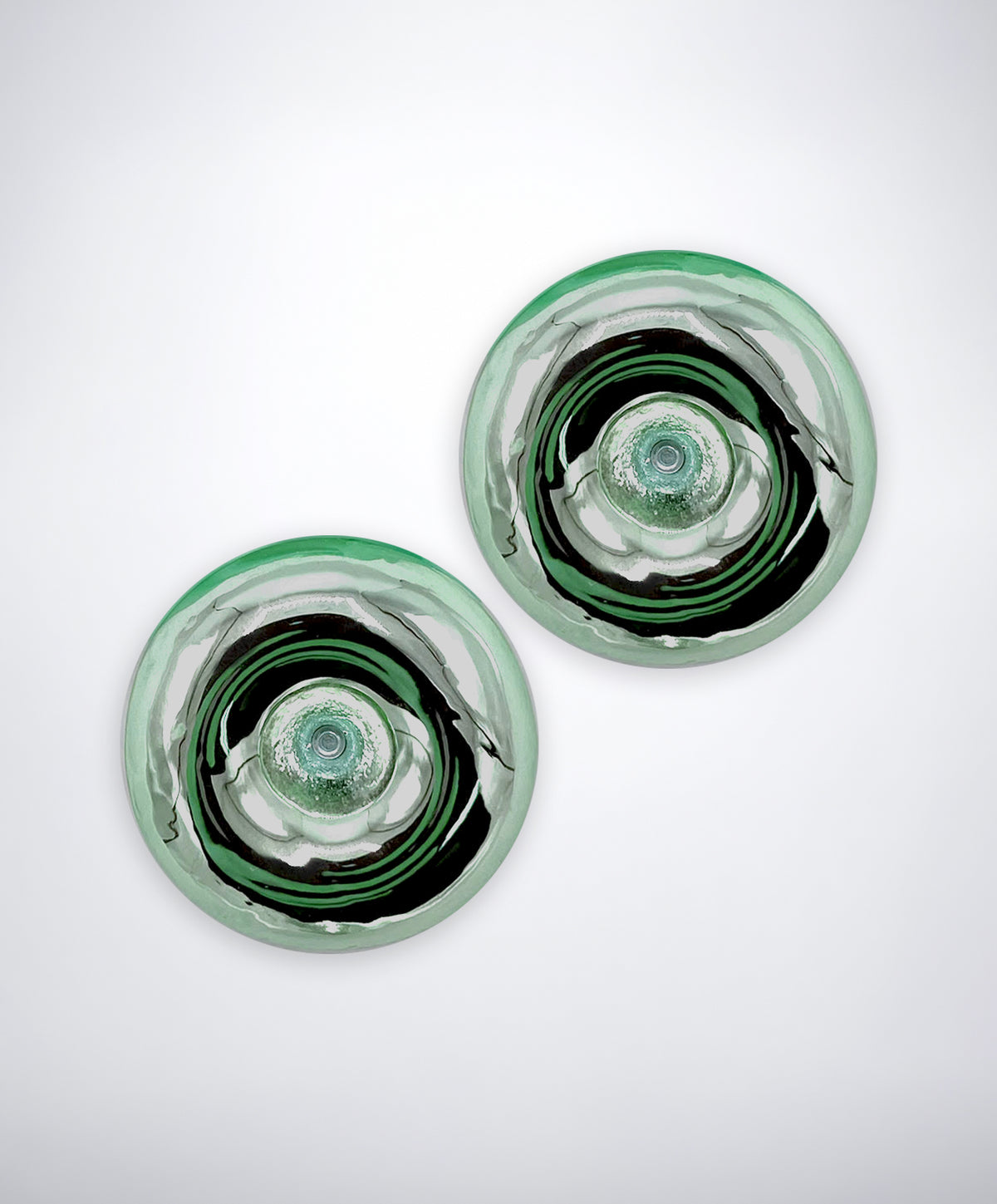 JUMBO DONUT EARRINGS (PAIR)