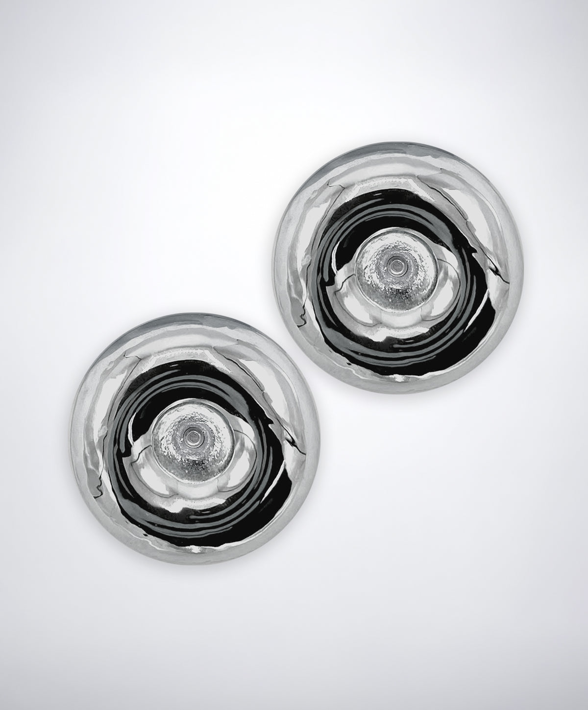 JUMBO DONUT EARRINGS (PAIR)