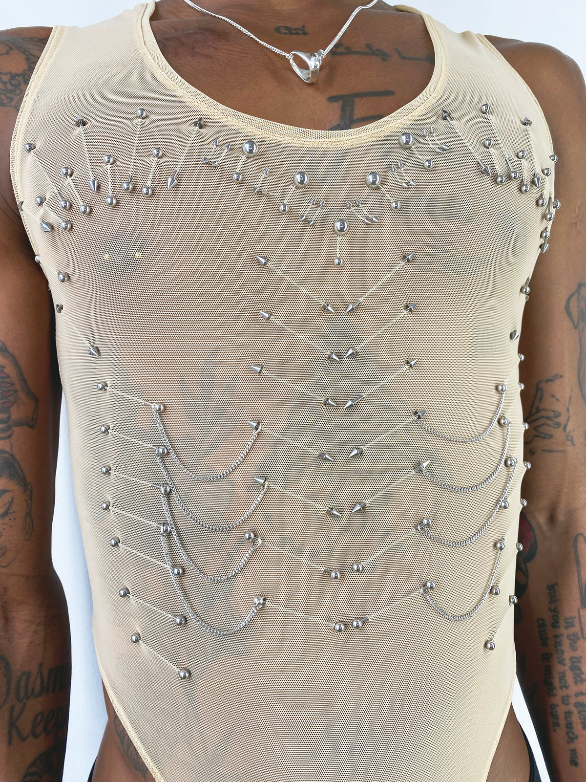 TANK TOP "SCAR" BODYSUIT