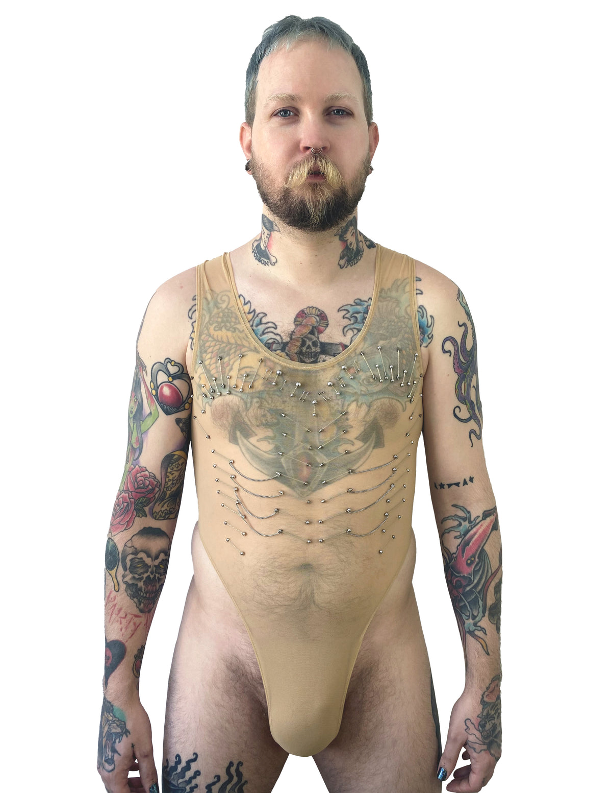 TANK TOP "SCAR" BODYSUIT