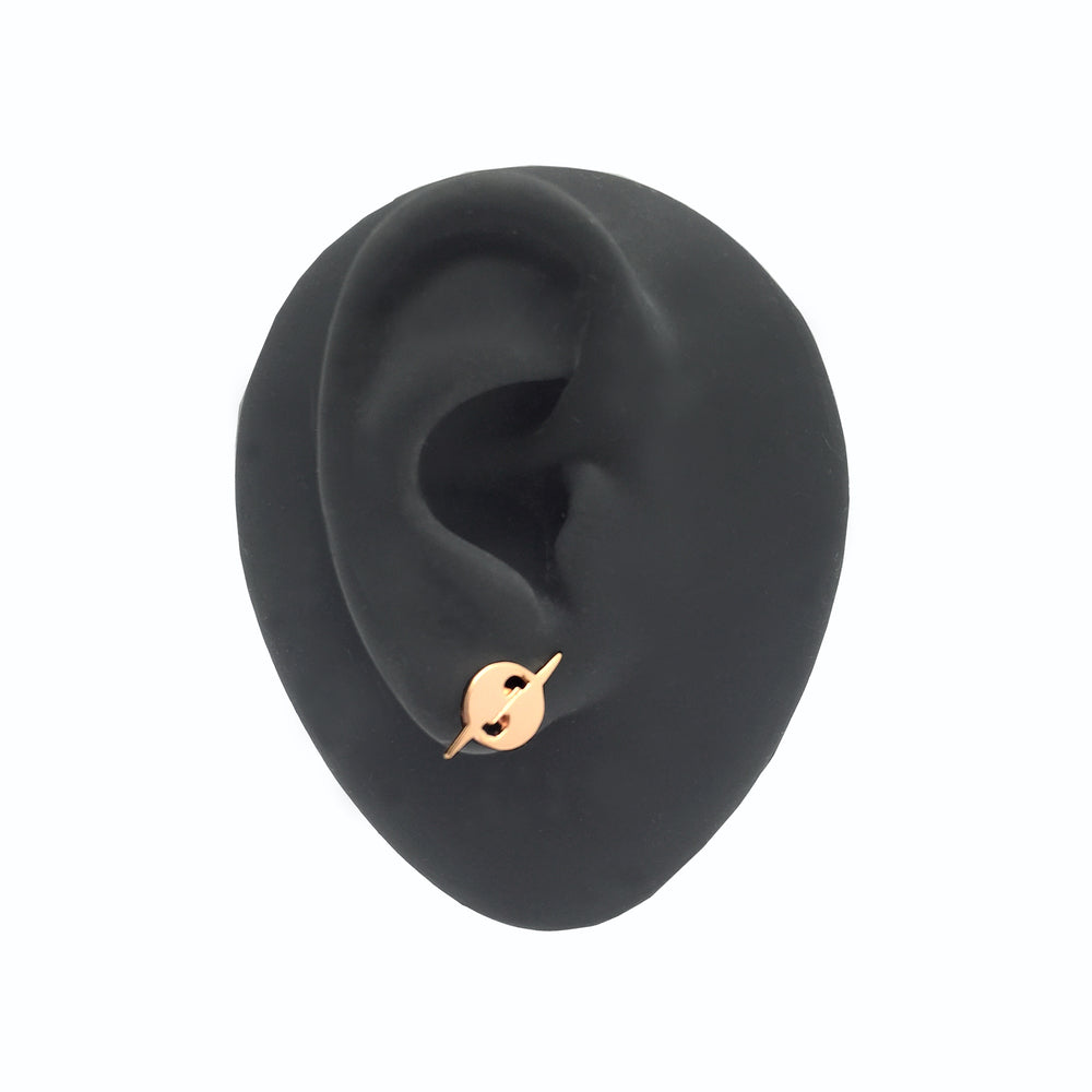 MINI HATURN STUD SINGLE EARRING
